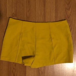 Forever 21 Yellow Shorts